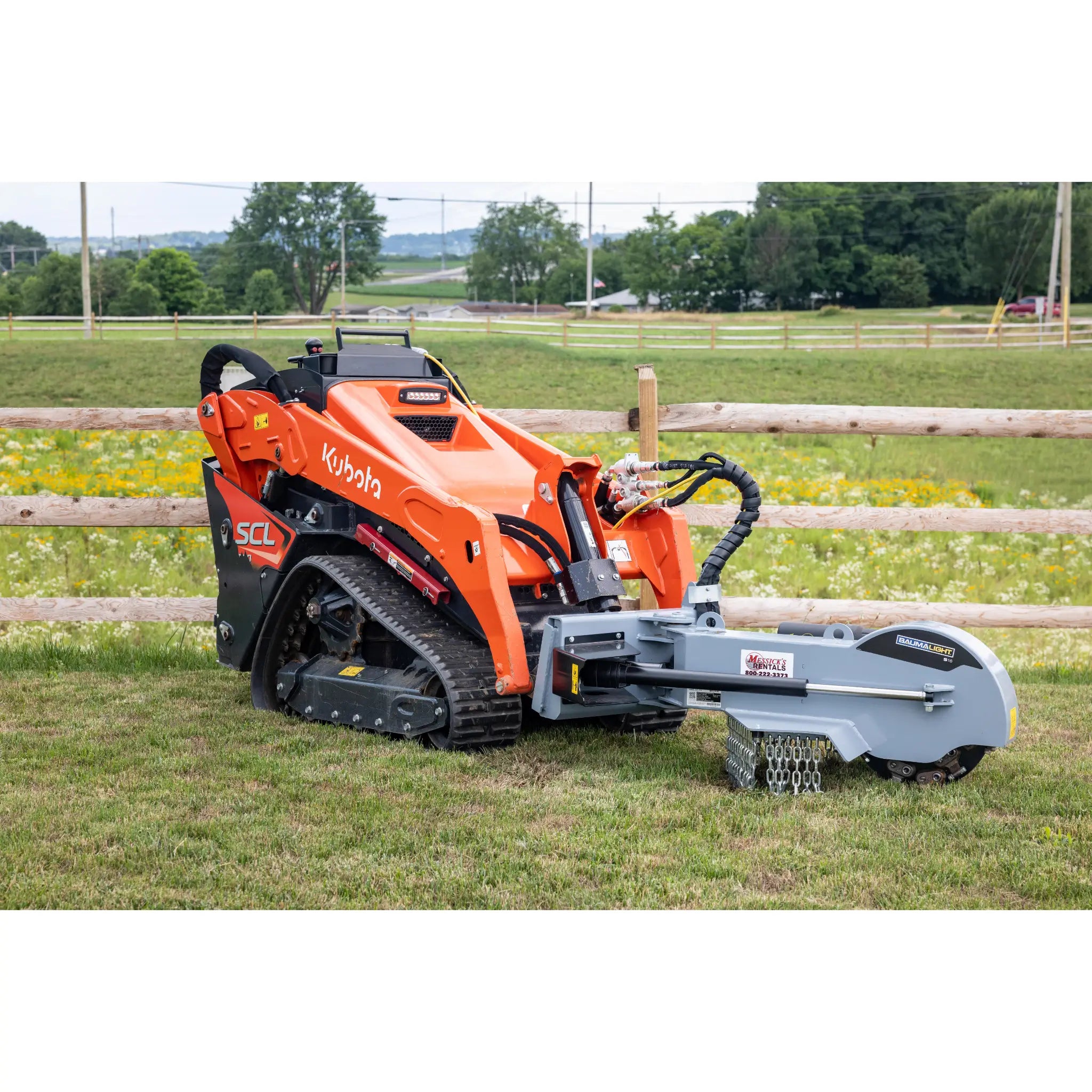 Baumalight S16 Stump Grinder For Mini Skid Steers