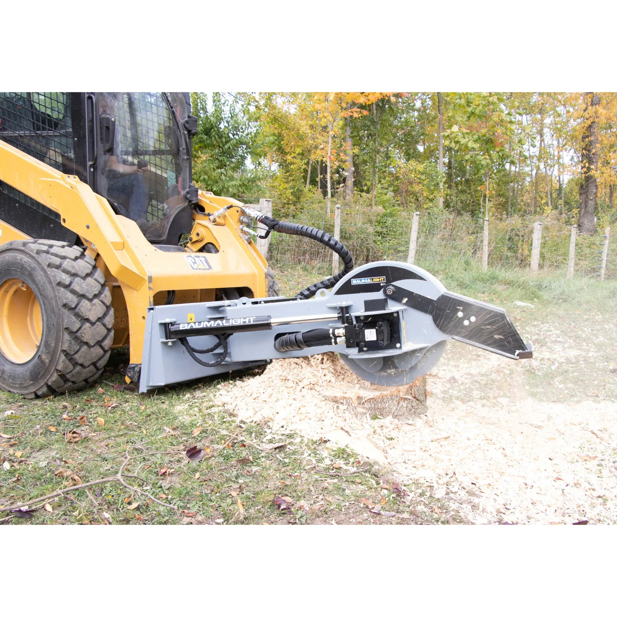 Baumalight S22 Stump Grinder With 12V Swing Actuator