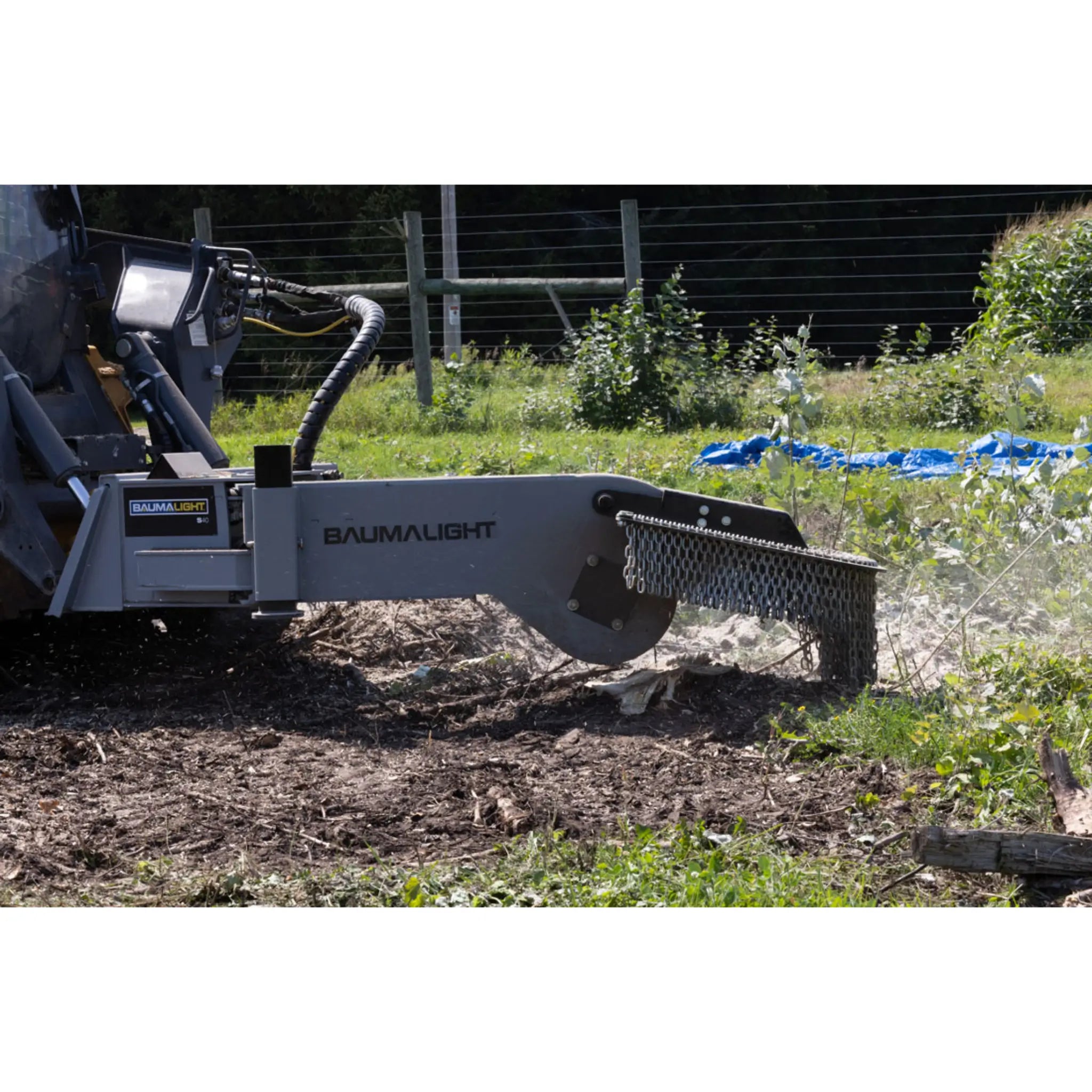 Baumalight S40 Stump Grinder For High Flow Skid Steers