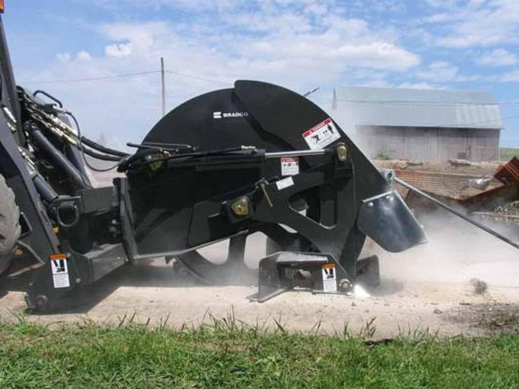 Paladin / Bradco RS24 Rock Saw for Skid Steer