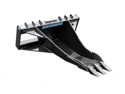 BLUE DIAMOND | Stump Bucket for Skid Steer