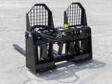 BLUE DIAMOND | Hydraulic Adjusting Pallet Forks for Skid Steer