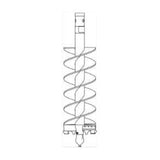 Haugen Attachments Skid Steer Aggressive Duty Auger Bit