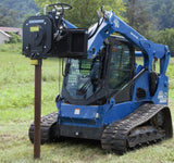 BLUE DIAMOND Post Driver for Skid Steer