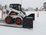 BLUE DIAMOND | Snow Pusher for Skid Steer - Heavy & Standard Duty