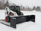 BLUE DIAMOND | Snow Pusher for Skid Steer - Heavy & Standard Duty