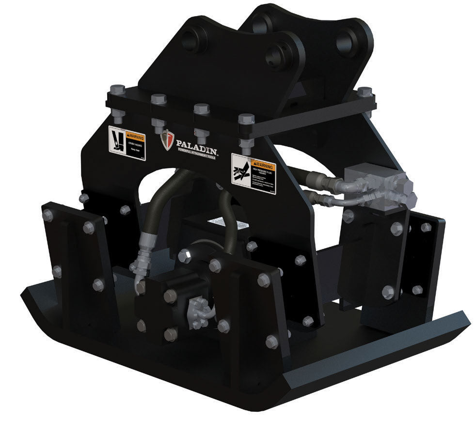 Paladin StrikeForce EX TCP Vibratory Plate Compactors for Skid Steer Excavator 50000-130000 lbs.