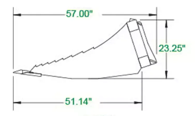 CID Stump Bucket HD For Skid Steer