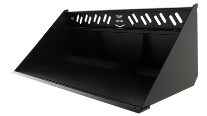 Top Dog Attachments | Skid Steer Snow Bucket