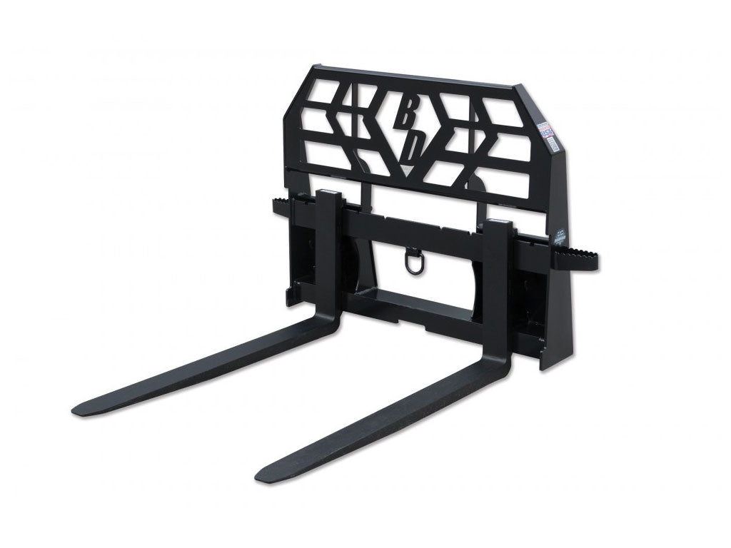 BLUE DIAMOND Heavy Duty Pallet Forks for Skid Steer