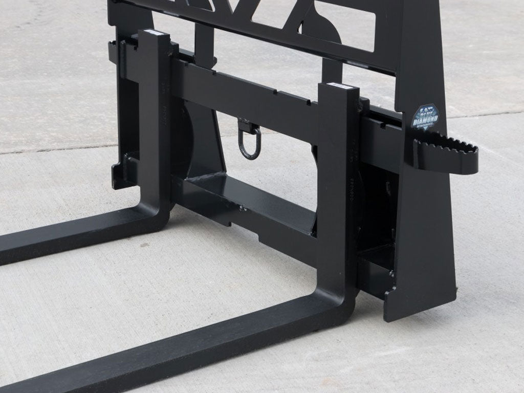 BLUE DIAMOND Heavy Duty Pallet Forks for Skid Steer