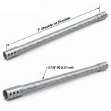 2-7/8" Helical Anchor Extension | 5 or 7 Foot Shoulder to Shoulder