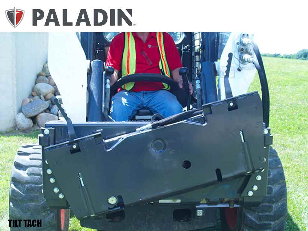 PALADIN Tilt Attach Adapter for Skid Steer