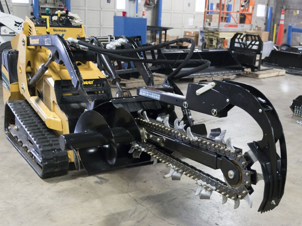 BLUE DIAMOND Trencher for Mini Skid Steer