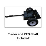 Trailer and PTO Shaft Included