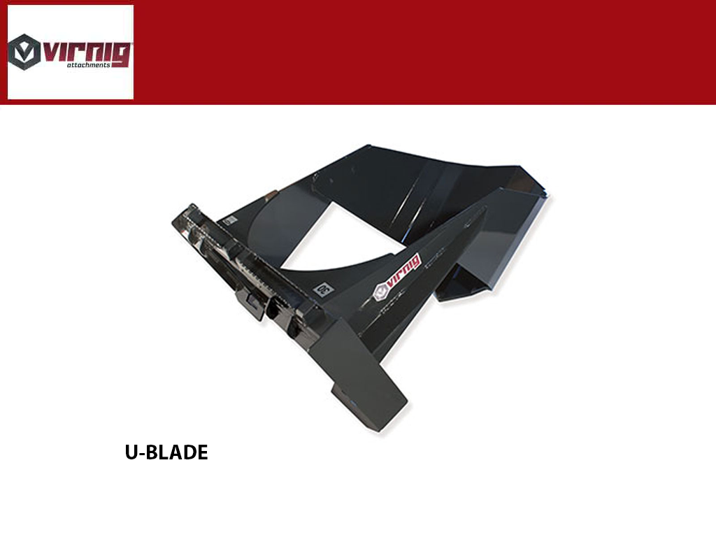 Virnig U-Blade for Skid Steer