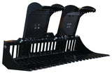 Top Dog Attachments | 72" Utility Grapple Bucket