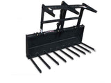 Virnig V30 Compact Tractor Utility Fork Grapple for Skid Steer