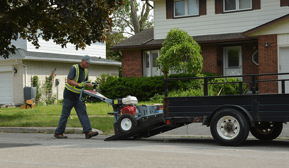 Baumalight WB44 Stump Grinder Walk Behind 13HP