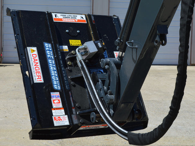 BLUE DIAMOND Heavy Duty Brush Cutter for Excavators