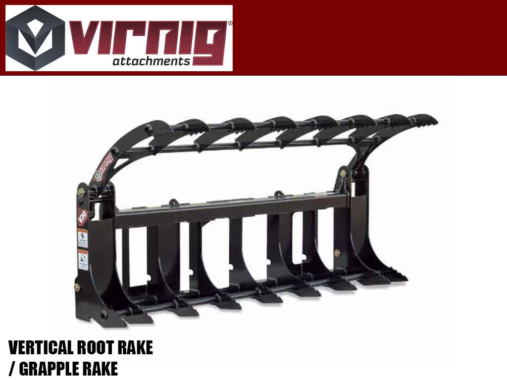 Virnig V30 Root Rake Grapple for Tractor