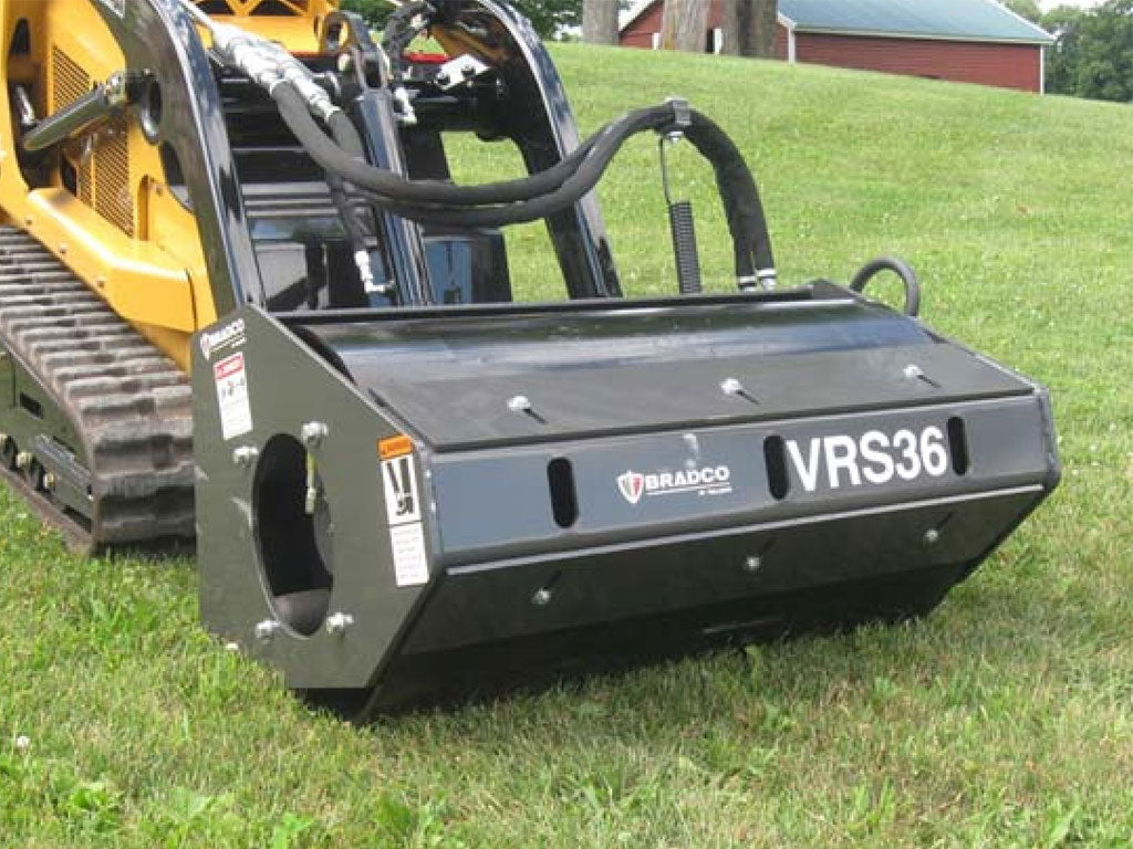 BRADCO Vibratory Roller Mini Skid Steer