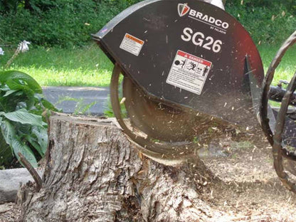 Paladin Bradco Stump Grinder for Skid Steer