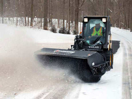 Paladin Sweepster QCSS Manual Angle Broom 220 Series, Poly-Wire Brush for Skid Steer