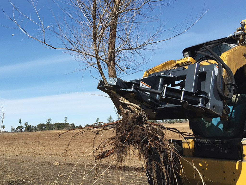 Virnig Tree Puller for Skid Steer