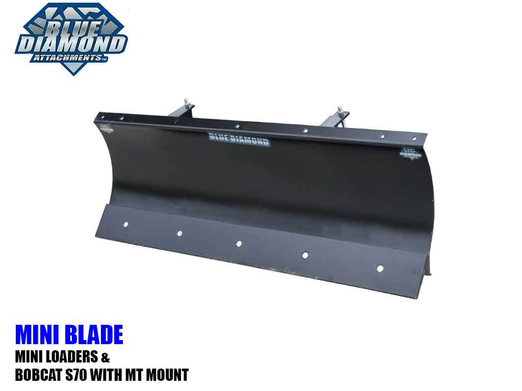 BLUE DIAMOND Mini Skid Steer Blade