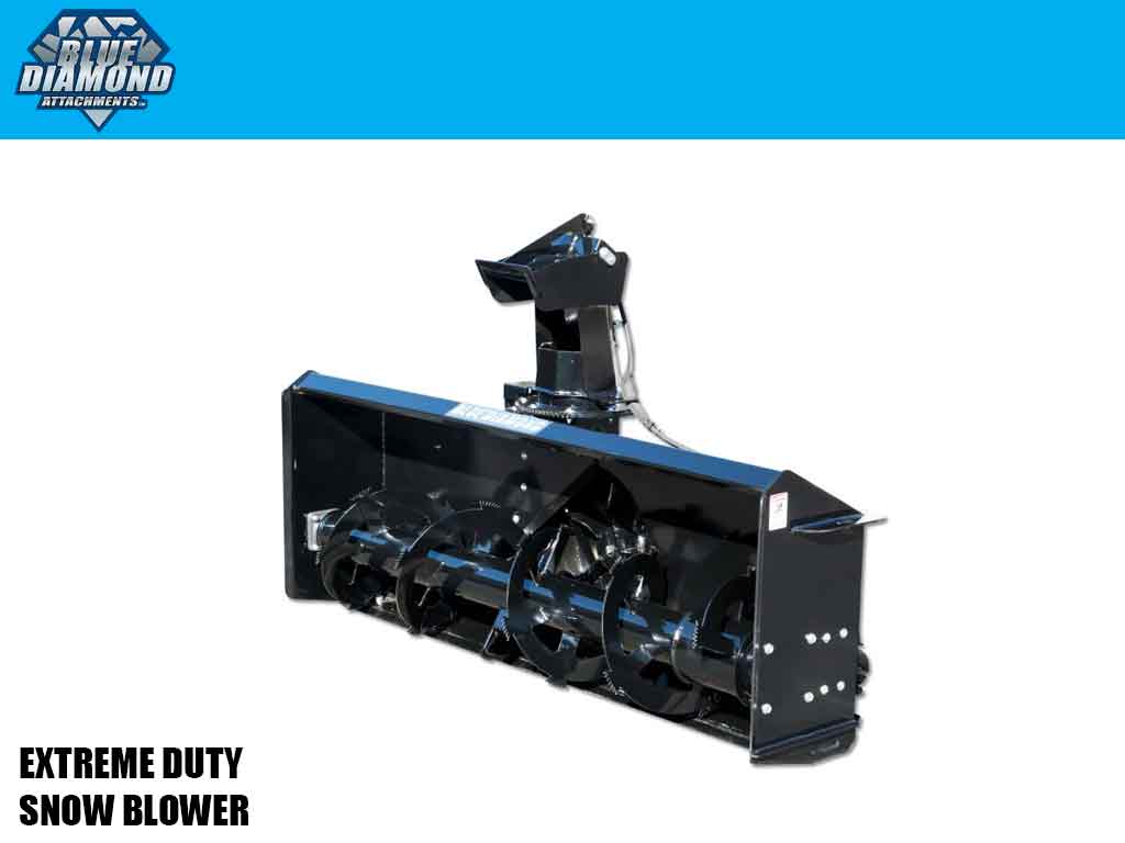 BLUE DIAMOND Extreme Duty Snow Blower for Skid Steer