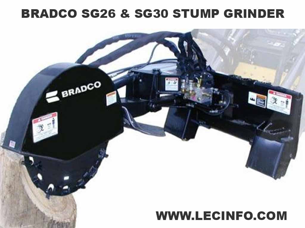 Paladin / Bradco Stump Grinder for Skid Steer