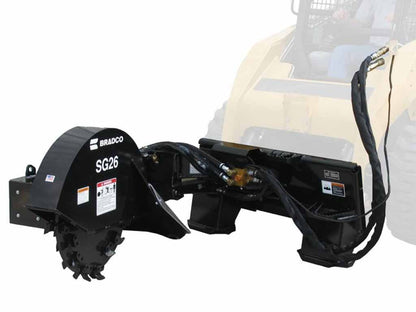 Paladin Bradco Stump Grinder for Skid Steer