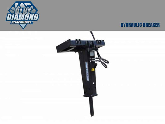 BLUE DIAMOND Hydraulic Breaker for Skid Steer