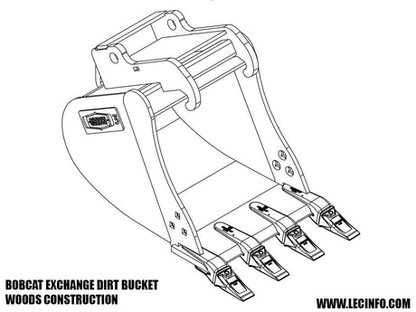WAIN ROY Severe-duty rock buckets for Excavators 