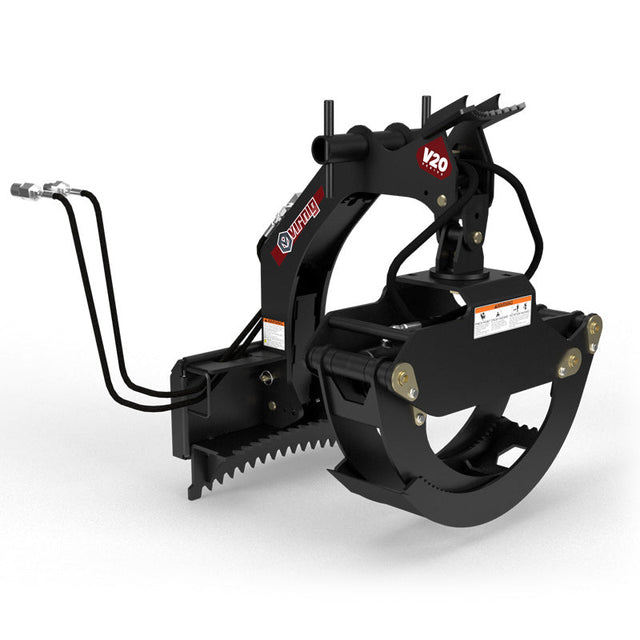 Virnig V20 Mini Skid Steer Rotating Log Grapple