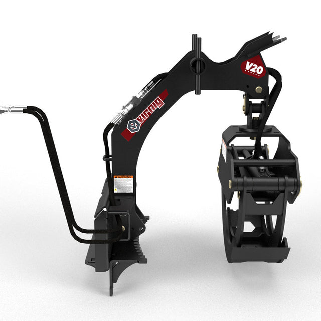 Virnig V20 Mini Skid Steer Rotating Log Grapple