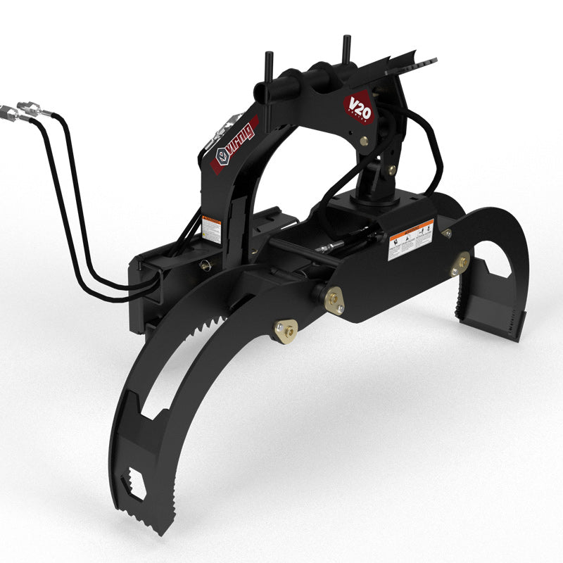 Virnig V20 Mini Skid Steer Rotating Log Grapple