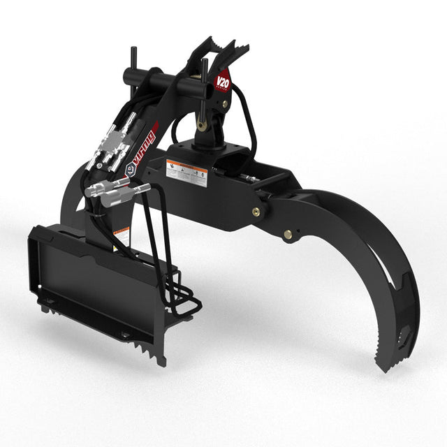 Virnig V20 Mini Skid Steer Rotating Log Grapple