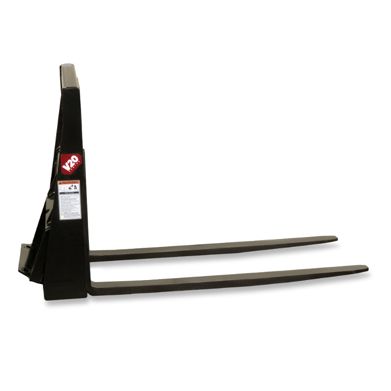 Virnig v20 Rail Pallet Fork for Mini Skid Steer