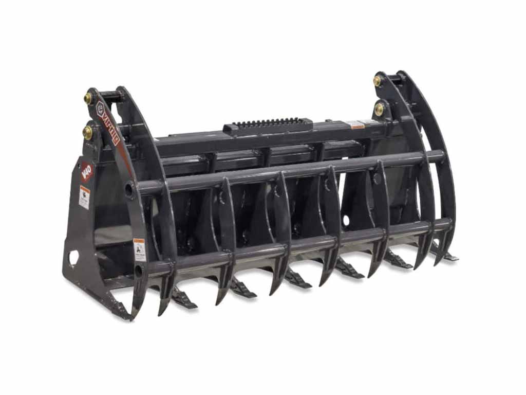 Virnig V40 Root Rake Grapple for Skid Steer