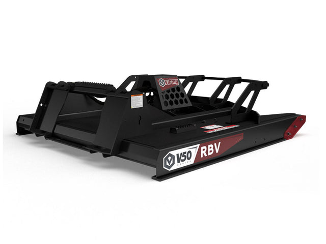 Virnig V50 Rotary Brush Cutter Open Front for Skid Steer Loader