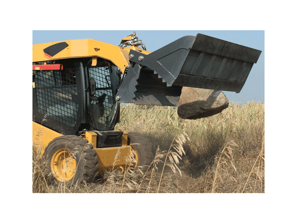 Virnig V60 Multi-Purpose 4-in-1 Bucket for skid steer