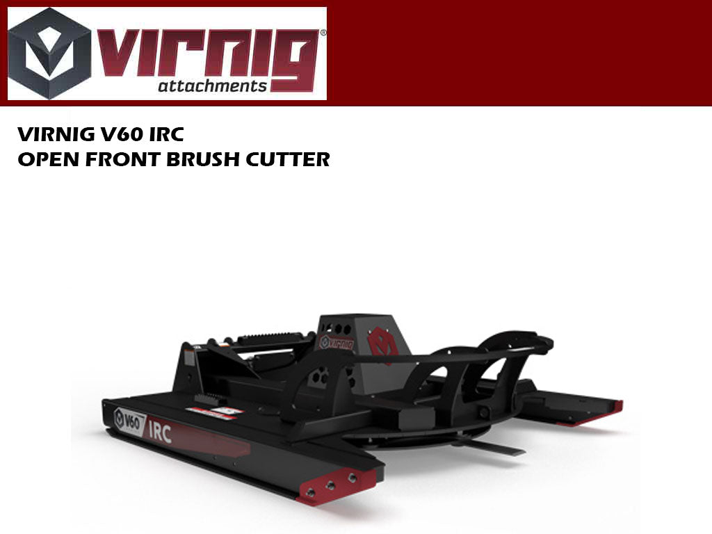 Virnig V60-IRC Rotary Brush Cutter For Skid Steer