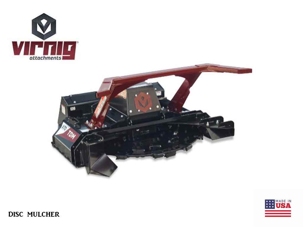 Virnig V70 Tree Disc Mulcher for Skid Steer