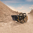 Volvo MB-L120 operating on a construction site with a clear sky.