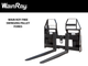 WAIN ROY General Purpose free Swinging Pallet Forks - Full height Walk through frame