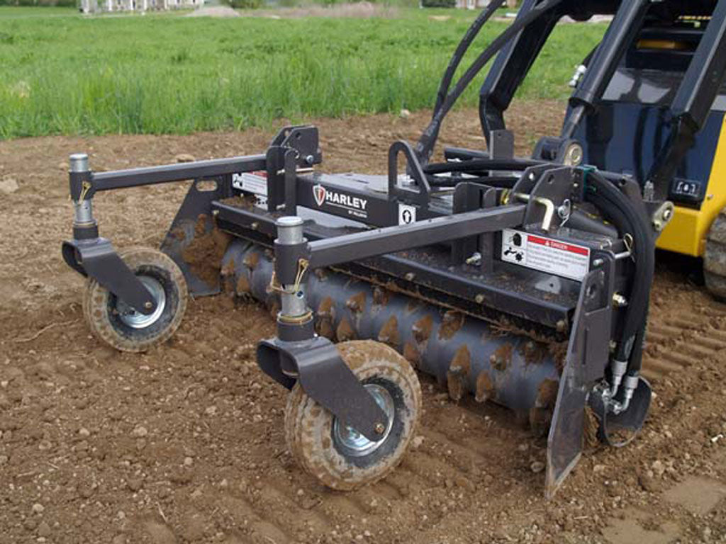 Paladin / Harley D4M Power Rake Mini Loader for Skid Steer