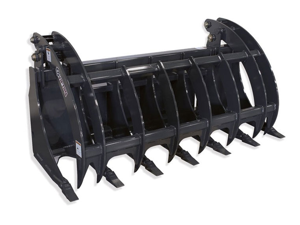 Virnig V60 Root Rake Grapple for Skid Steer Loader
