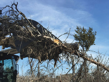 Virnig V60 Root Rake Grapple for Skid Steer Loader